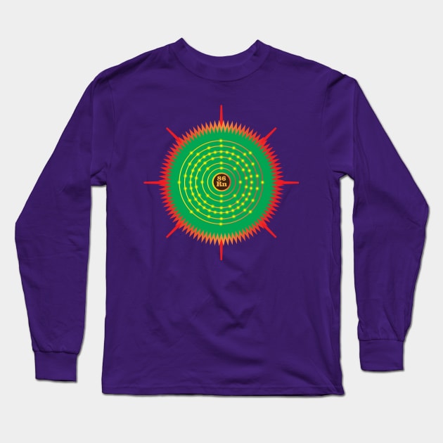 Radon Ornament Long Sleeve T-Shirt by Storistir